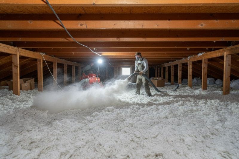 Fiberglass Insulation Blowing in Longmont, CO